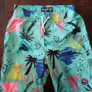 Boys Abercrombie kids swim trunks